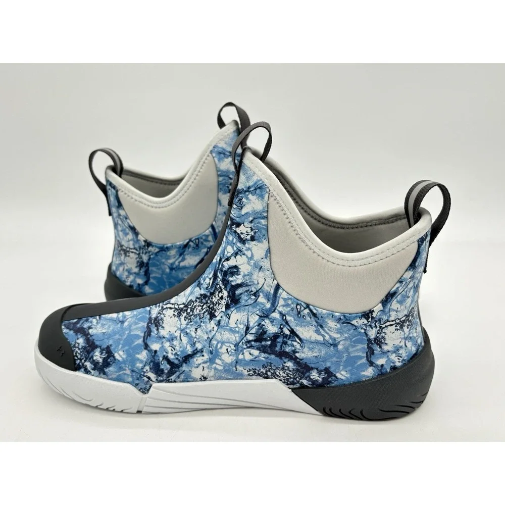 M 10.5 Under Armour 3028673 Shoreman Water Camo Fishing Ankle Deck Boots No Box